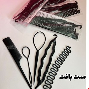 ابزار شنیون و بافت مو 